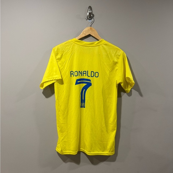 GS Ronaldo #7 Al Nassar Home Soccer Football Jersey - Picture 2 of 7